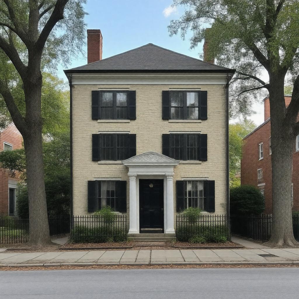 AI-created image of Edgar Allan Poe House and Museum