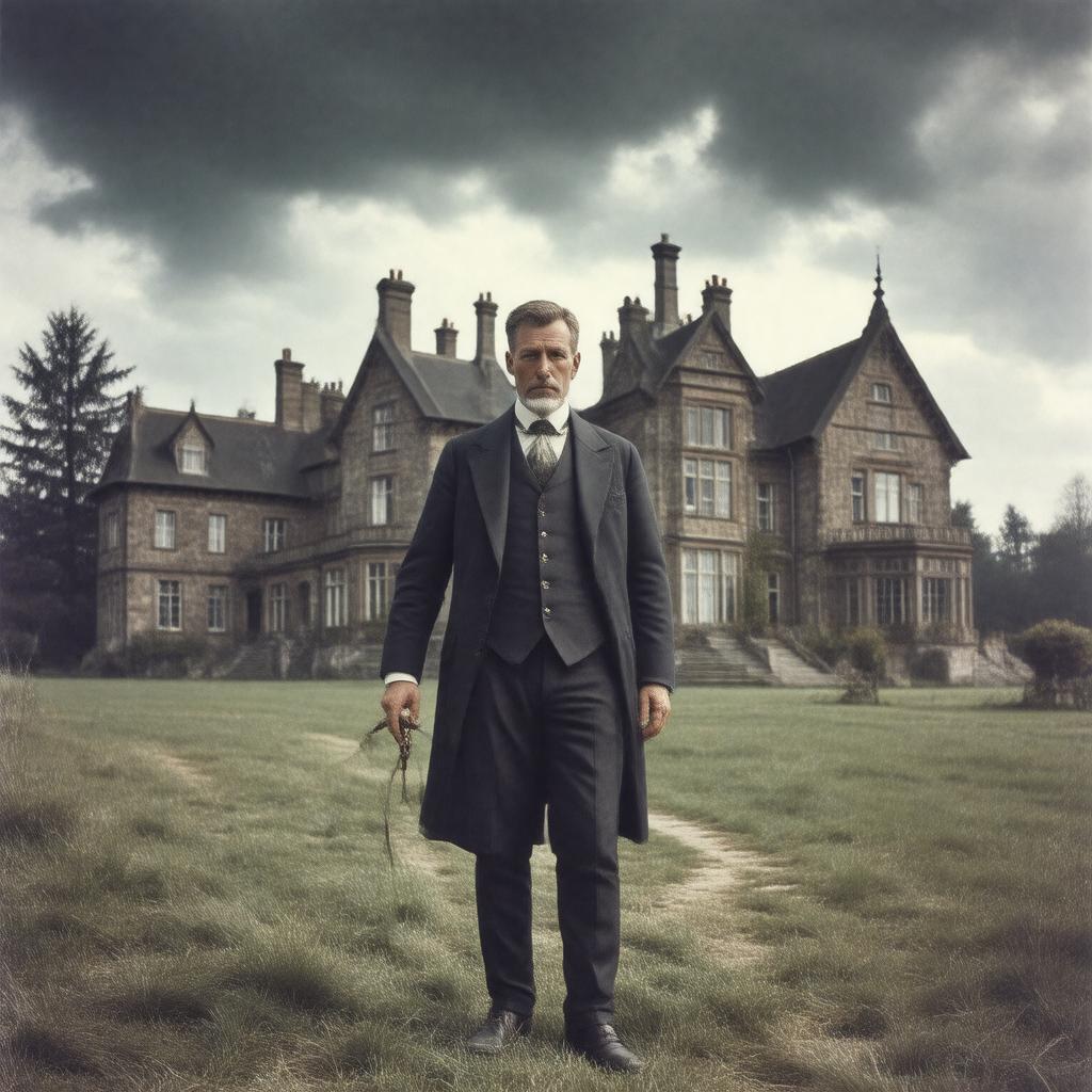 AI-created image of Edgar Caswall