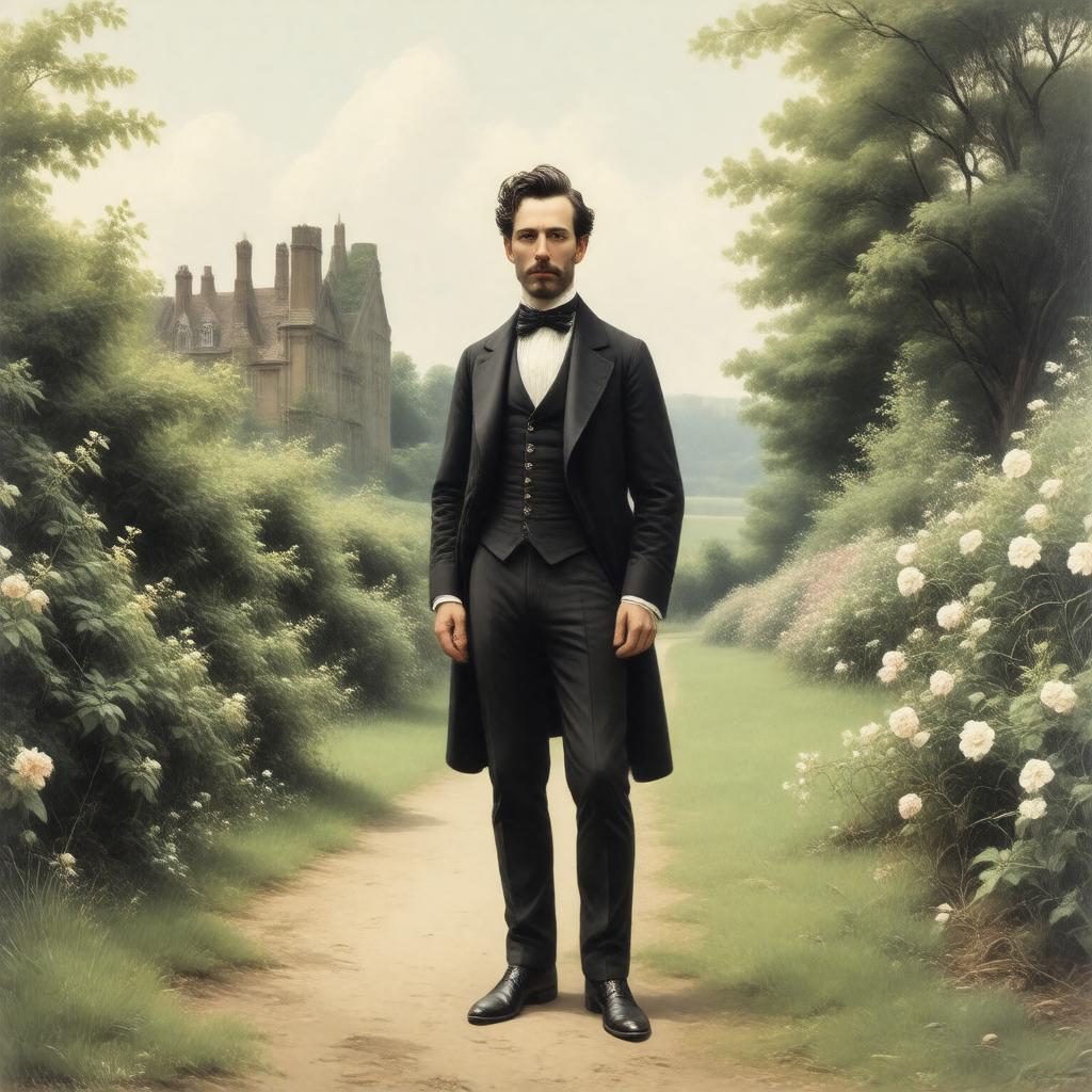 AI-created image of Edgar Linton