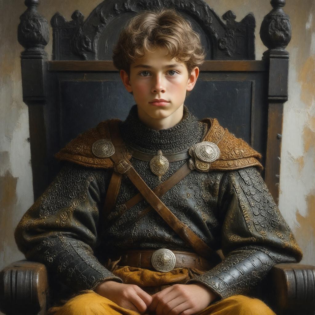 AI-created image of Edgar the Ætheling