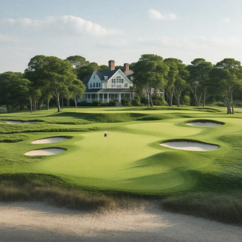 AI-created image of Edgartown Golf Club