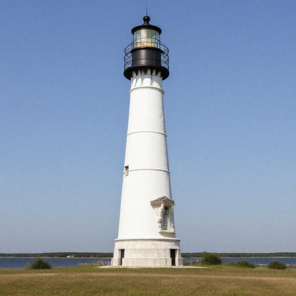 AI-created image of Edgartown Lighthouse