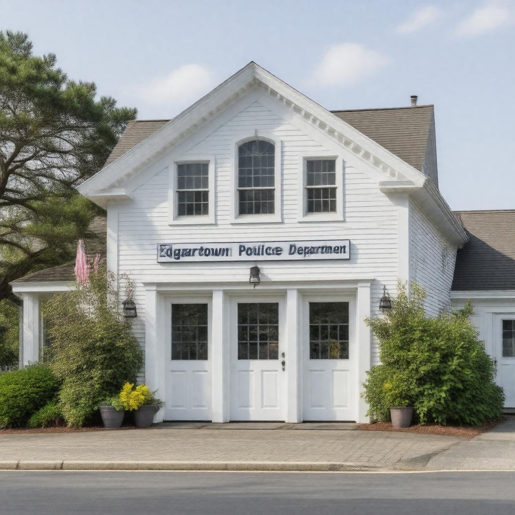 AI-created image of Edgartown Police Department