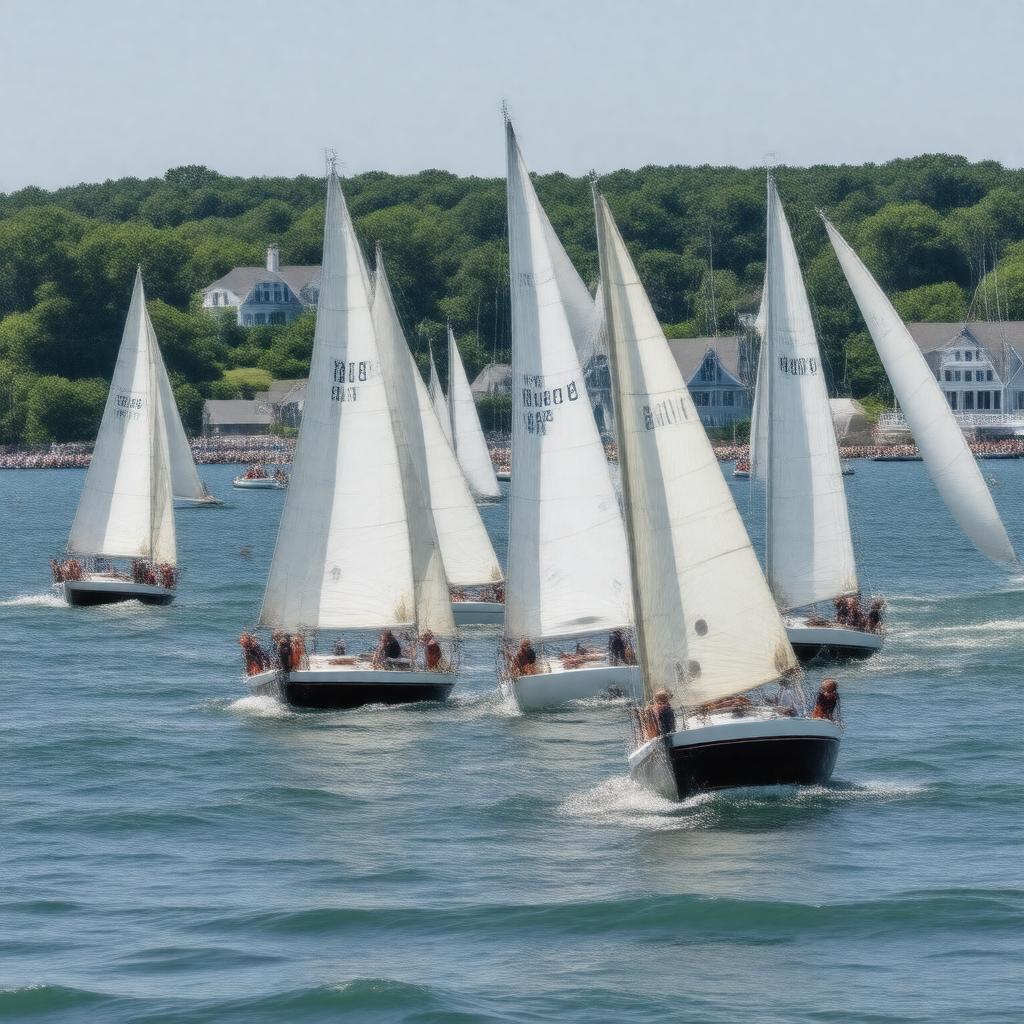 AI-created image of Edgartown Regatta