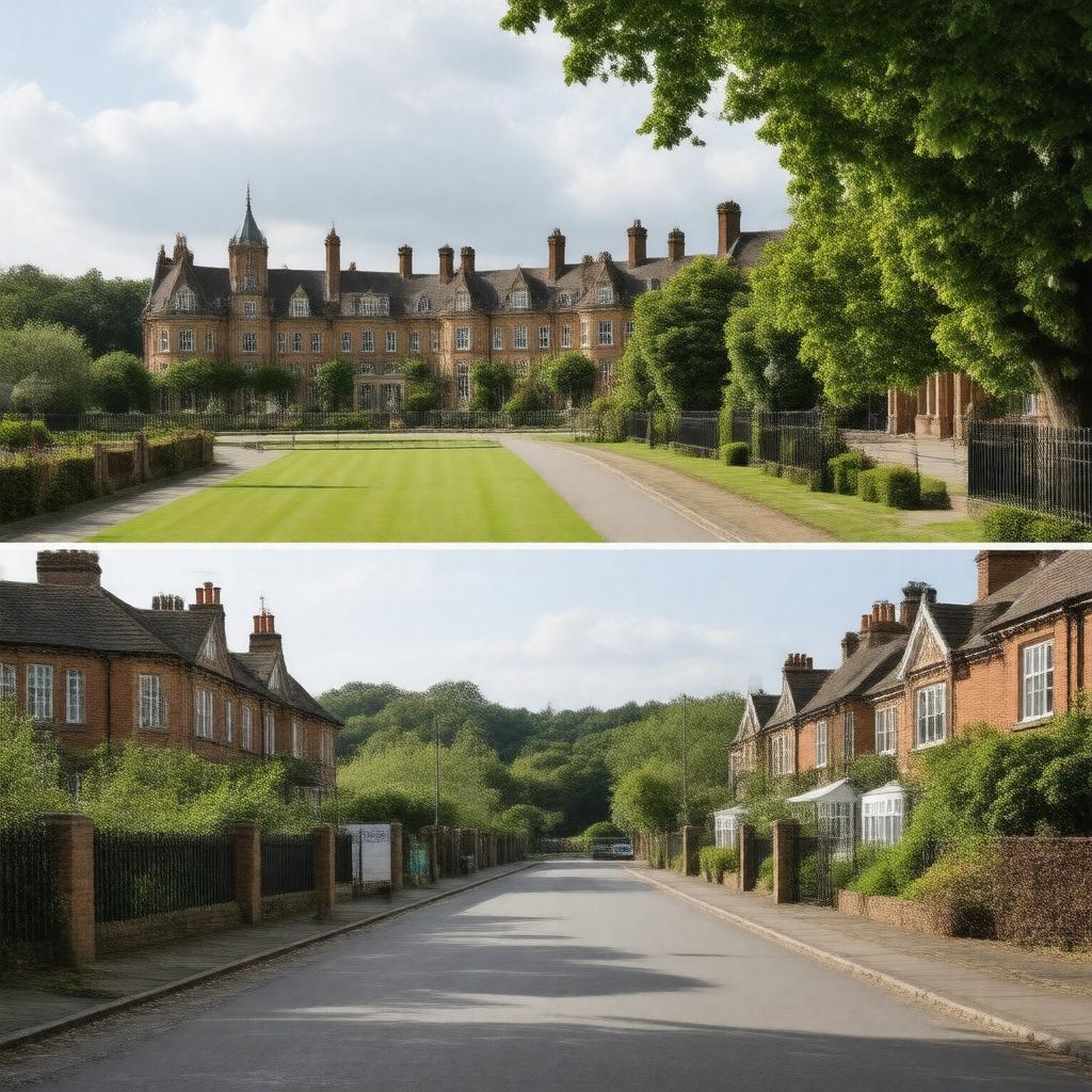 AI-created image of Edgbaston, Birmingham