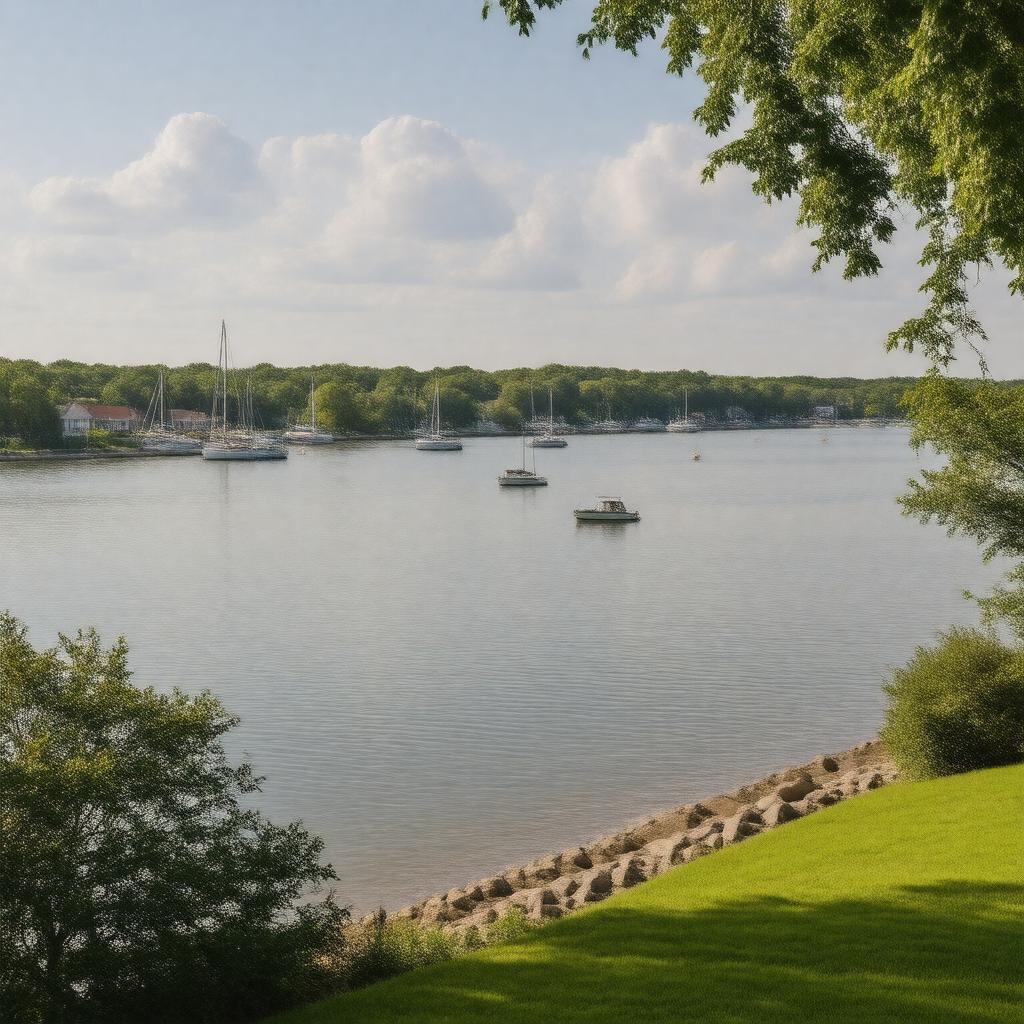 AI-created image of Edgewater, Maryland