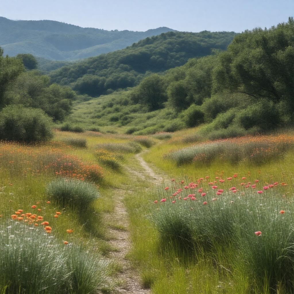 AI-created image of Edgewood Park and Natural Preserve