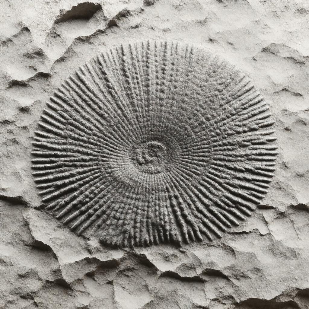 Click to view larger image AI-created image of Ediacaran biota