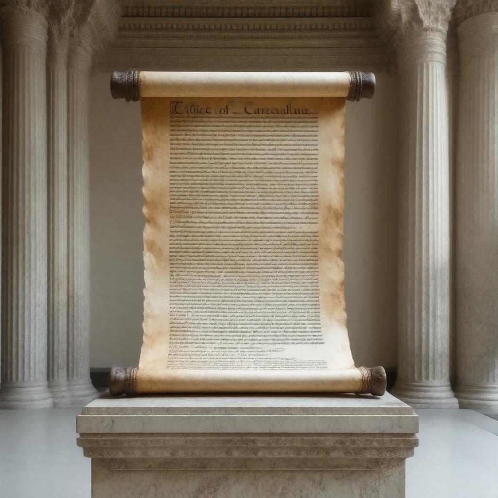 AI-created image of Edict of Caracalla