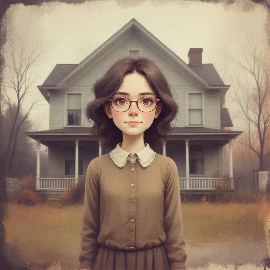 AI-created image of Edie Finch