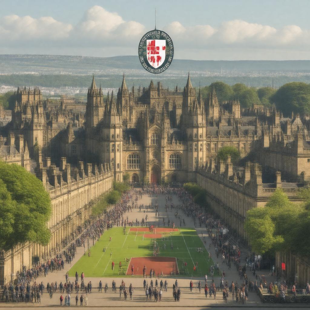 Click to view larger image AI-created image of Edinburgh University Sports Union