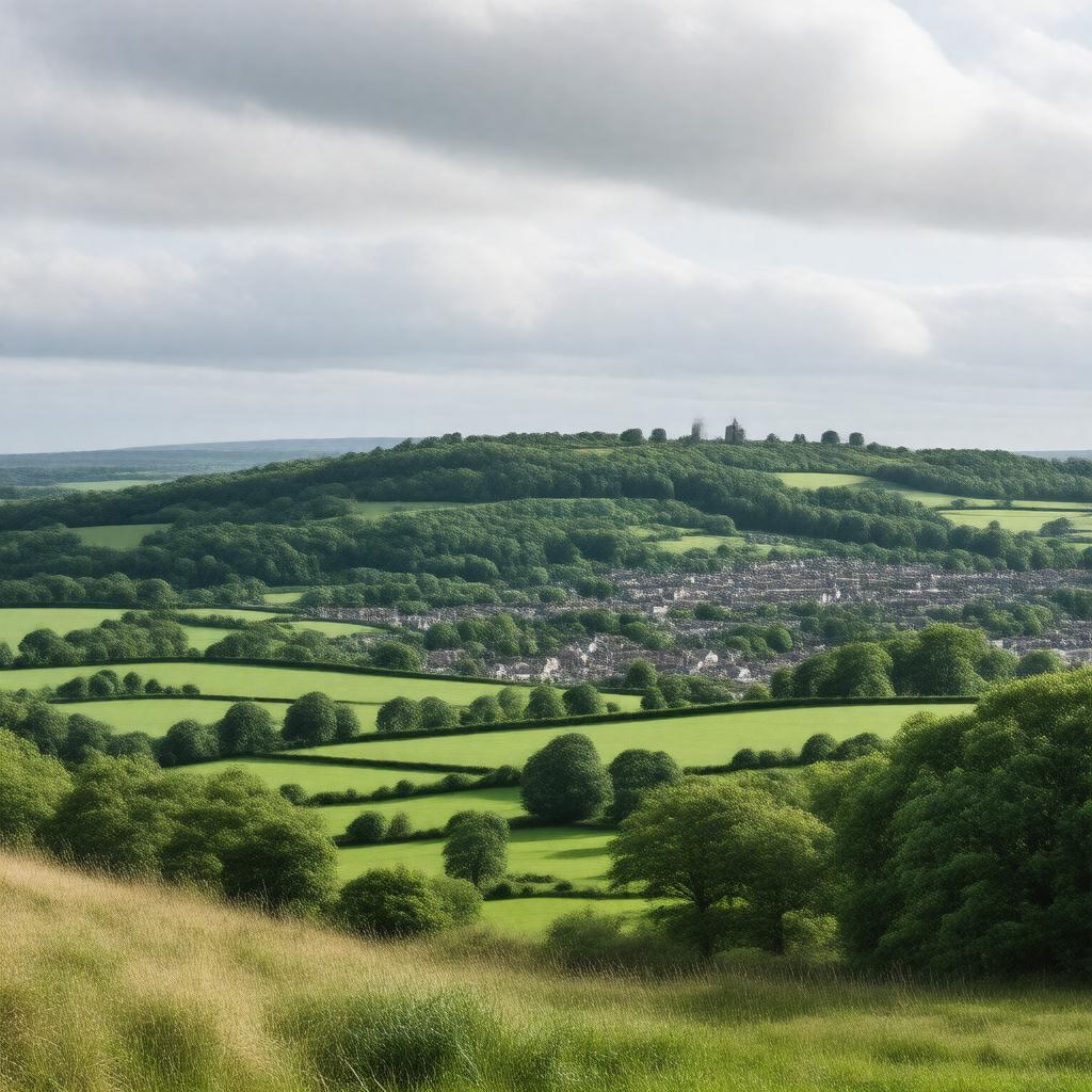 AI-created image of Edinburghshire