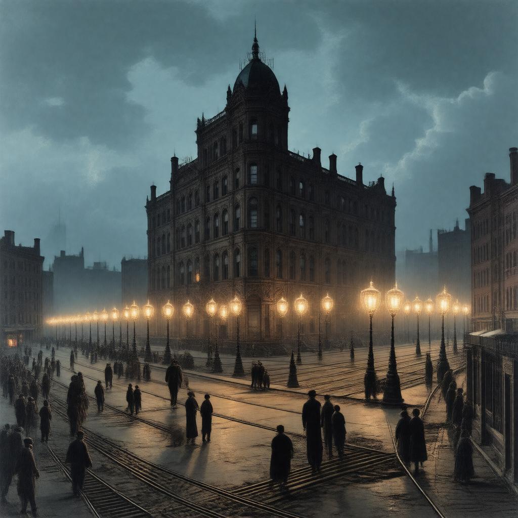 AI-created image of Edison Electric Illuminating