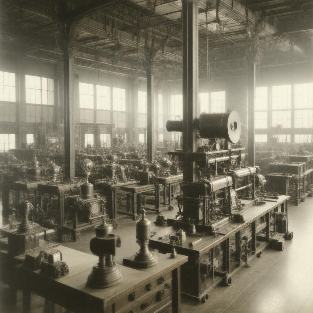 Click to view larger image AI-created image of Edison Manufacturing Company