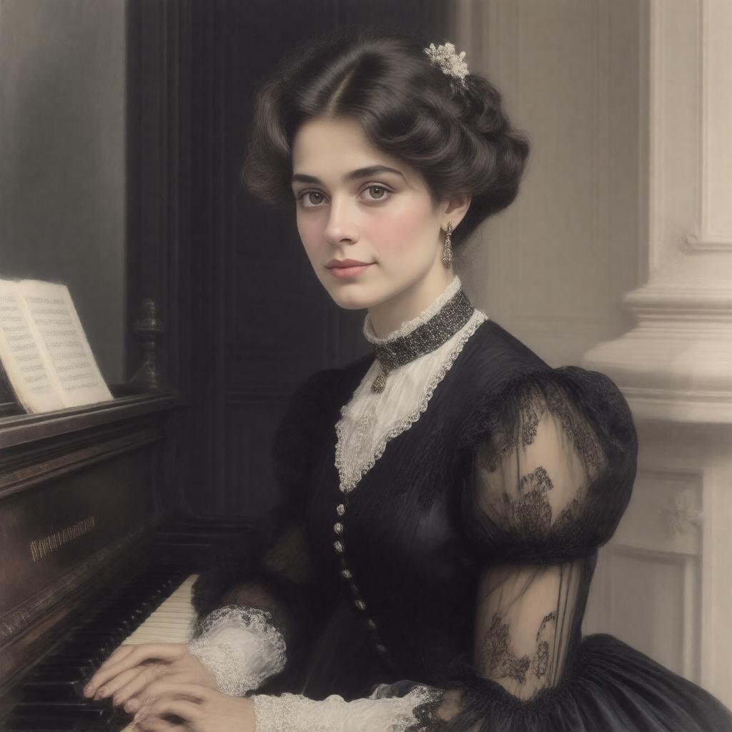 AI-created image of Edith Bratt