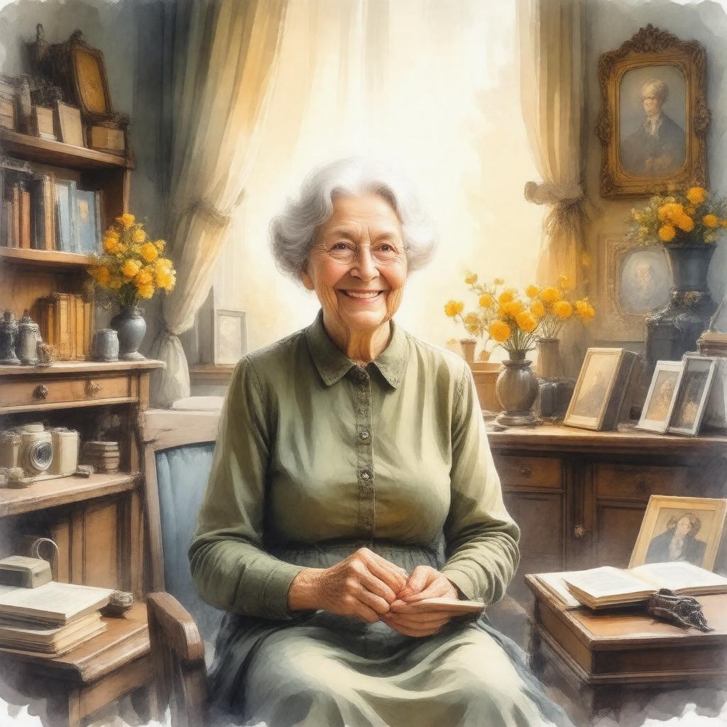 AI-created image of Edith Finch