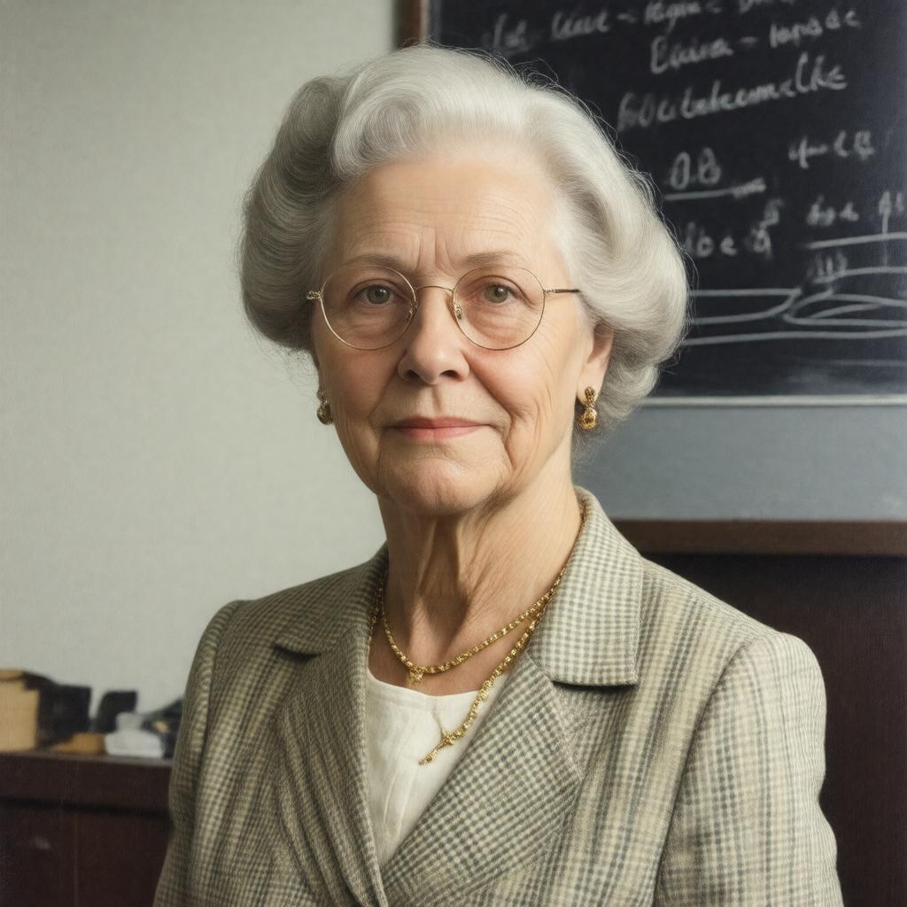 Click to view larger image AI-created image of Edith Hirsch