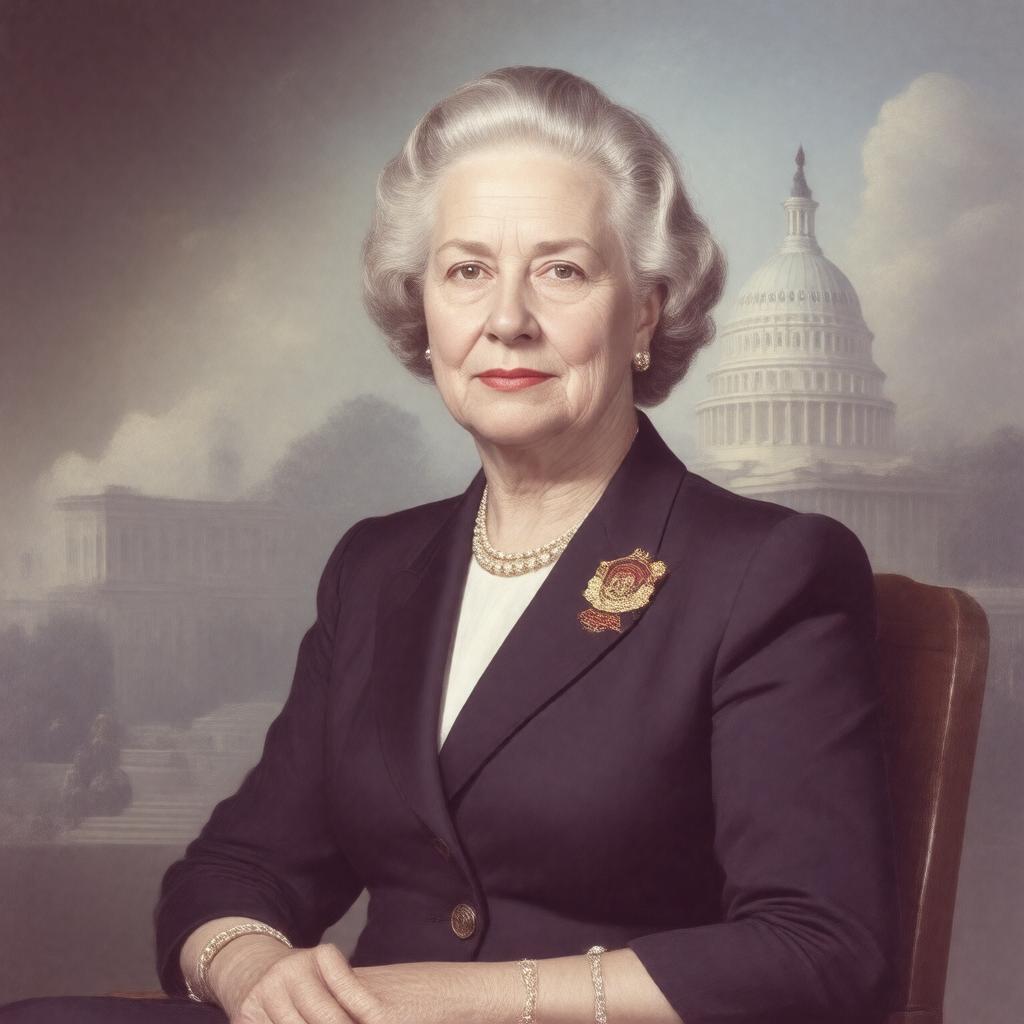 AI-created image of Edith Margaret Carlisle