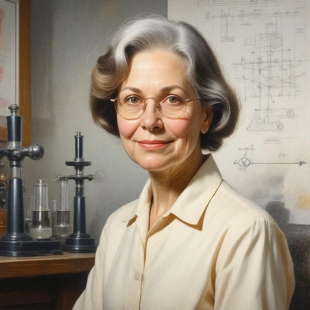 AI-created image of Edith Quimby