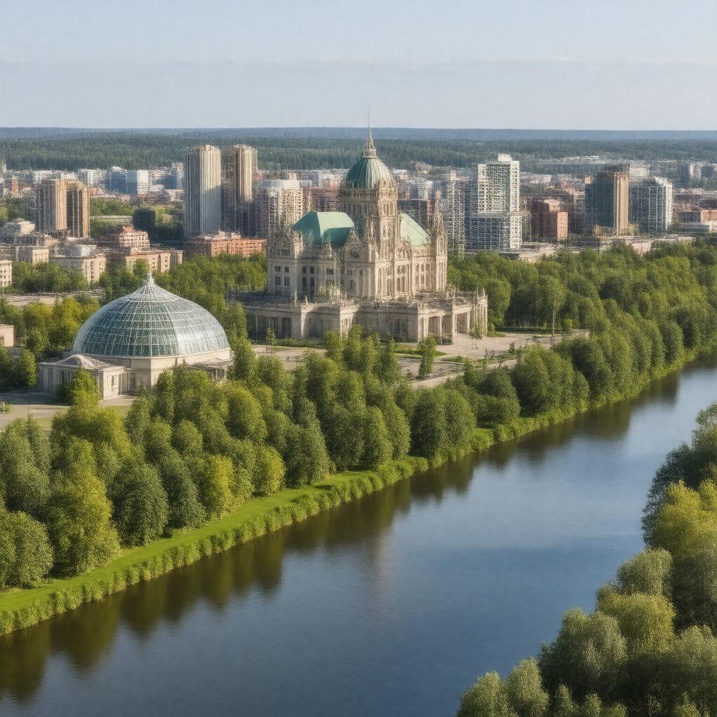 AI-created image of Edmonton