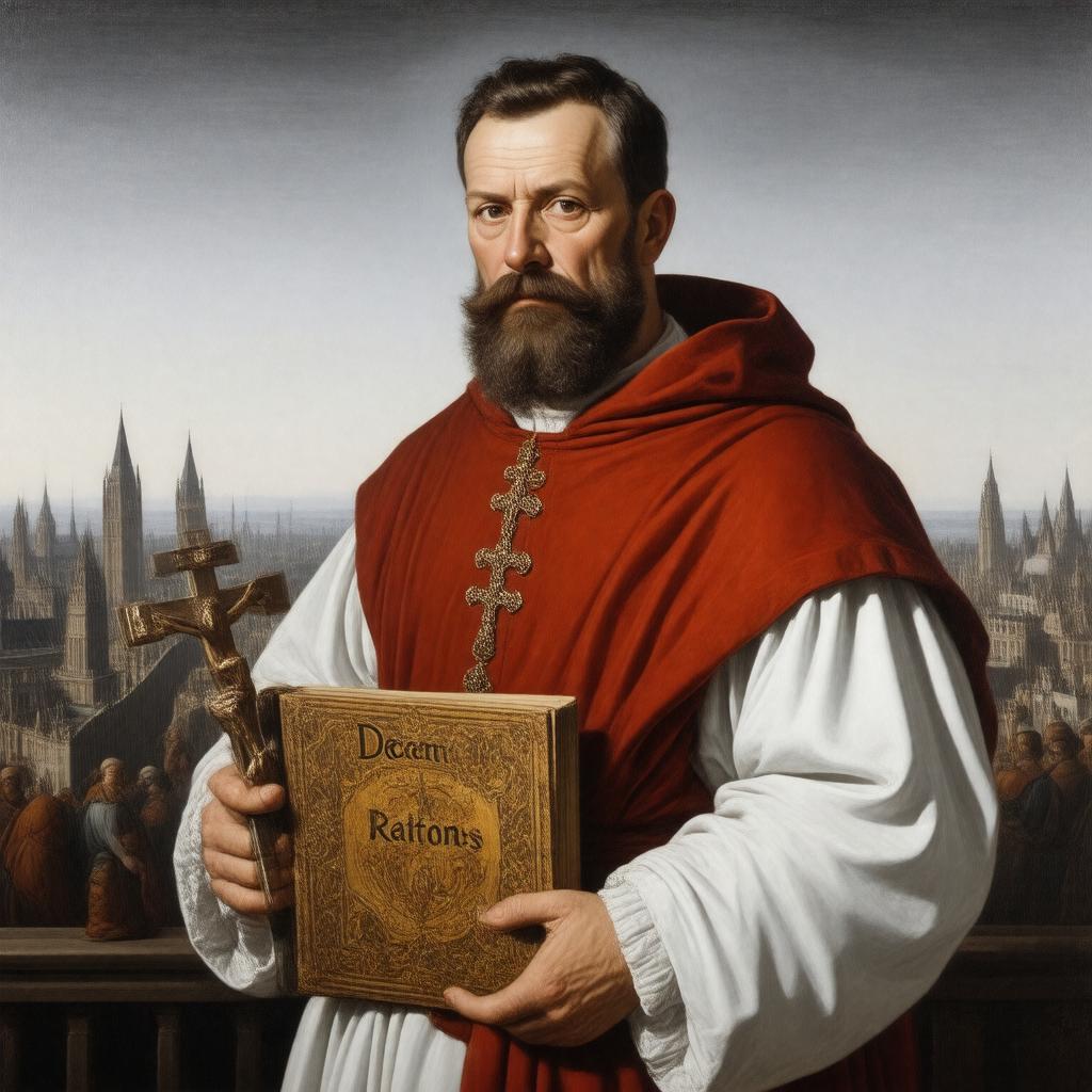 AI-created image of Edmund Campion