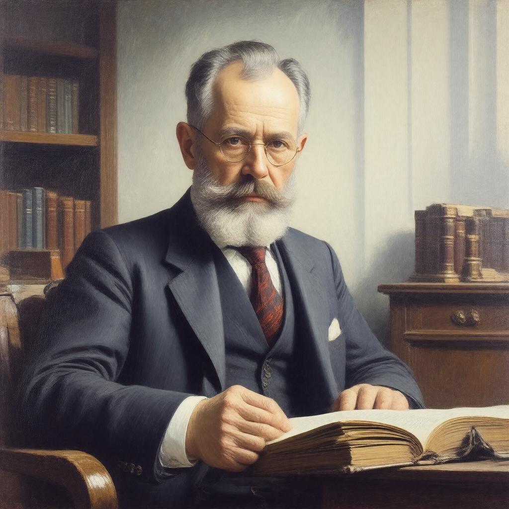 AI-created image of Edmund Husserl