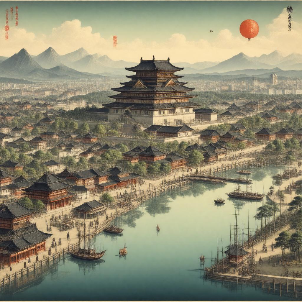 AI-created image of Edo