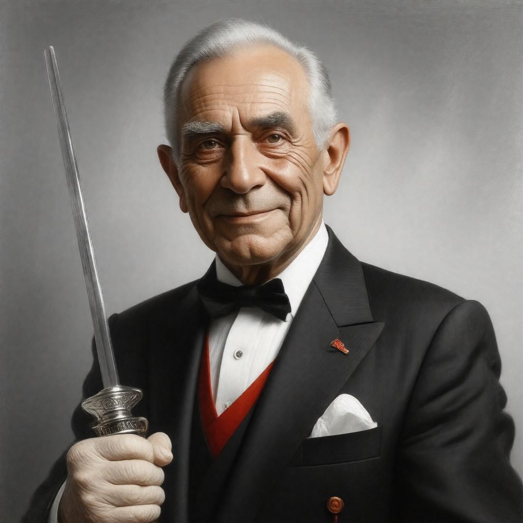 AI-created image of Edoardo Mangiarotti