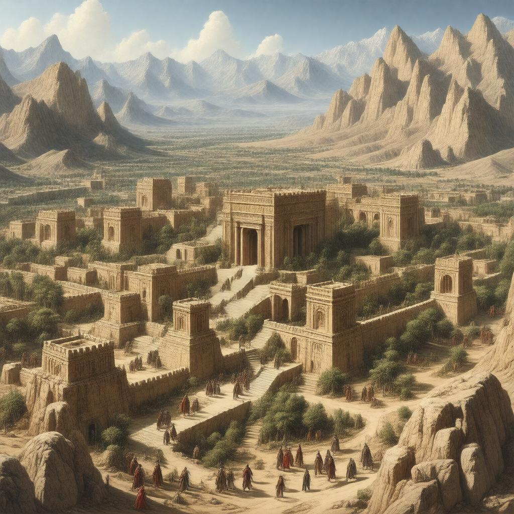 AI-created image of Edomites