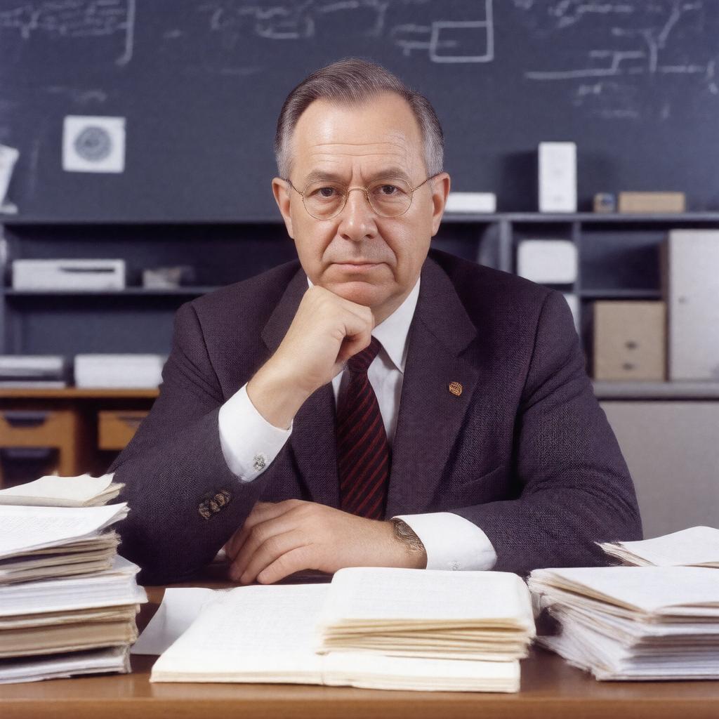 AI-created image of Edsger Dijkstra