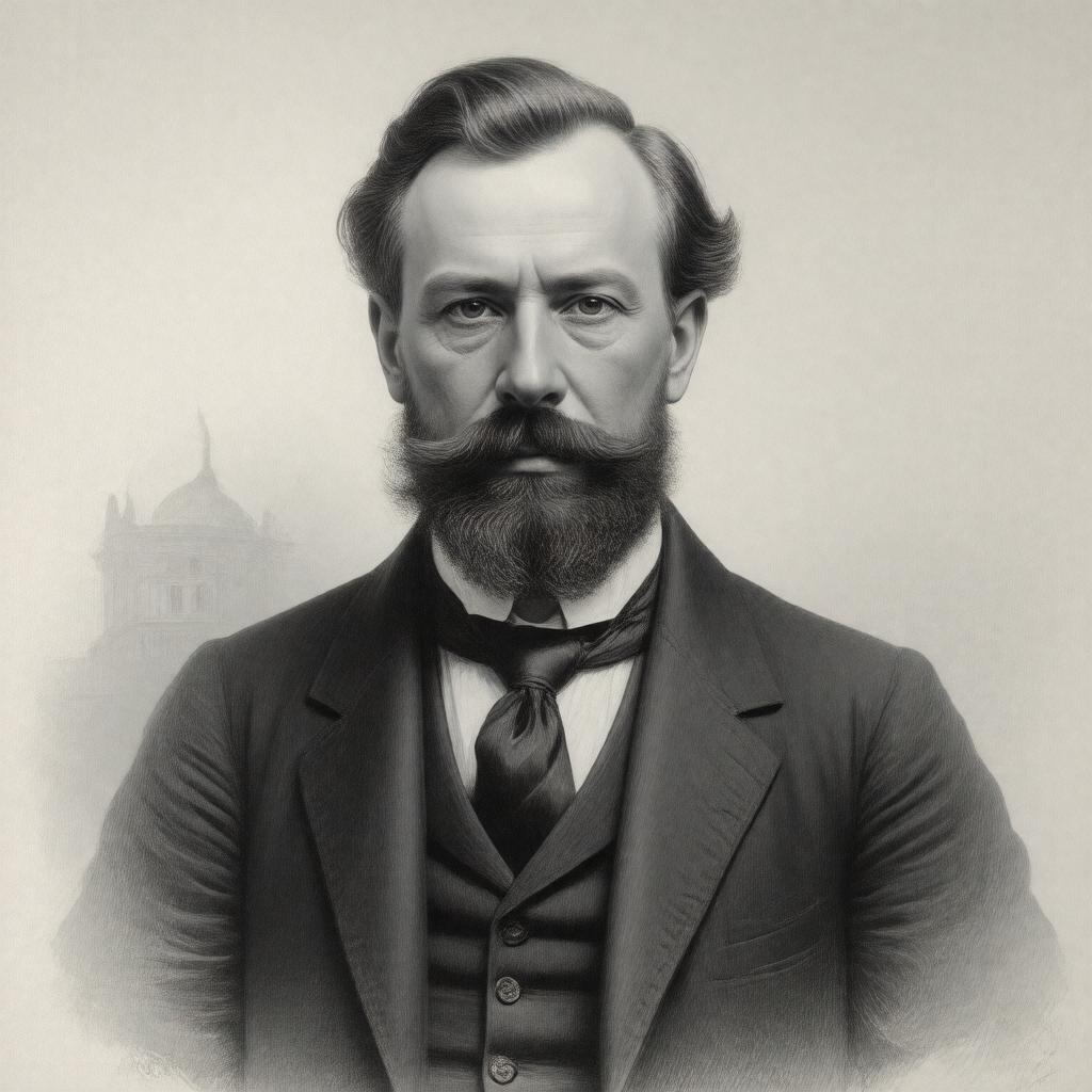 AI-created image of Eduard von Simson