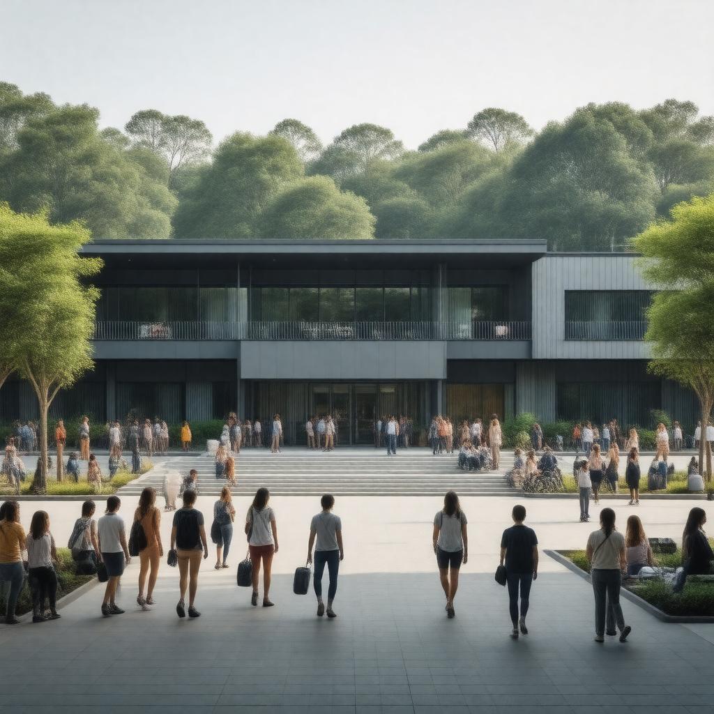 Click to view larger image AI-created image of Education Center