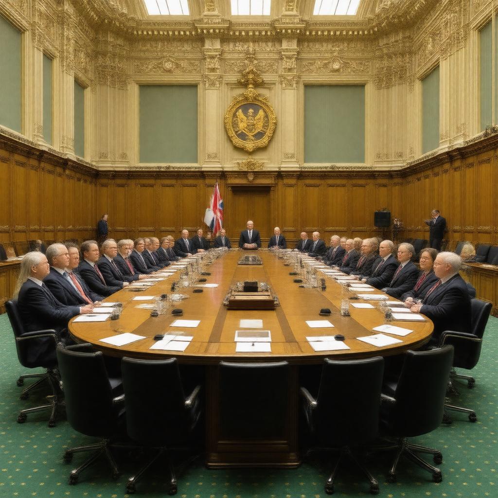 Click to view larger image AI-created image of Education Select Committee