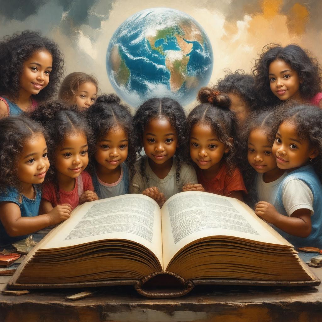 AI-created image of Education for All