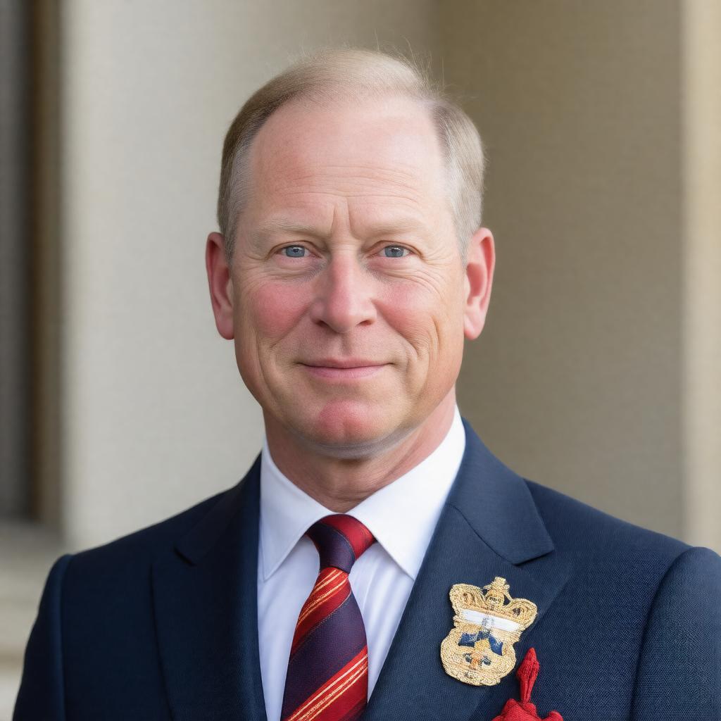 AI-created image of Edward Antony Richard Louis