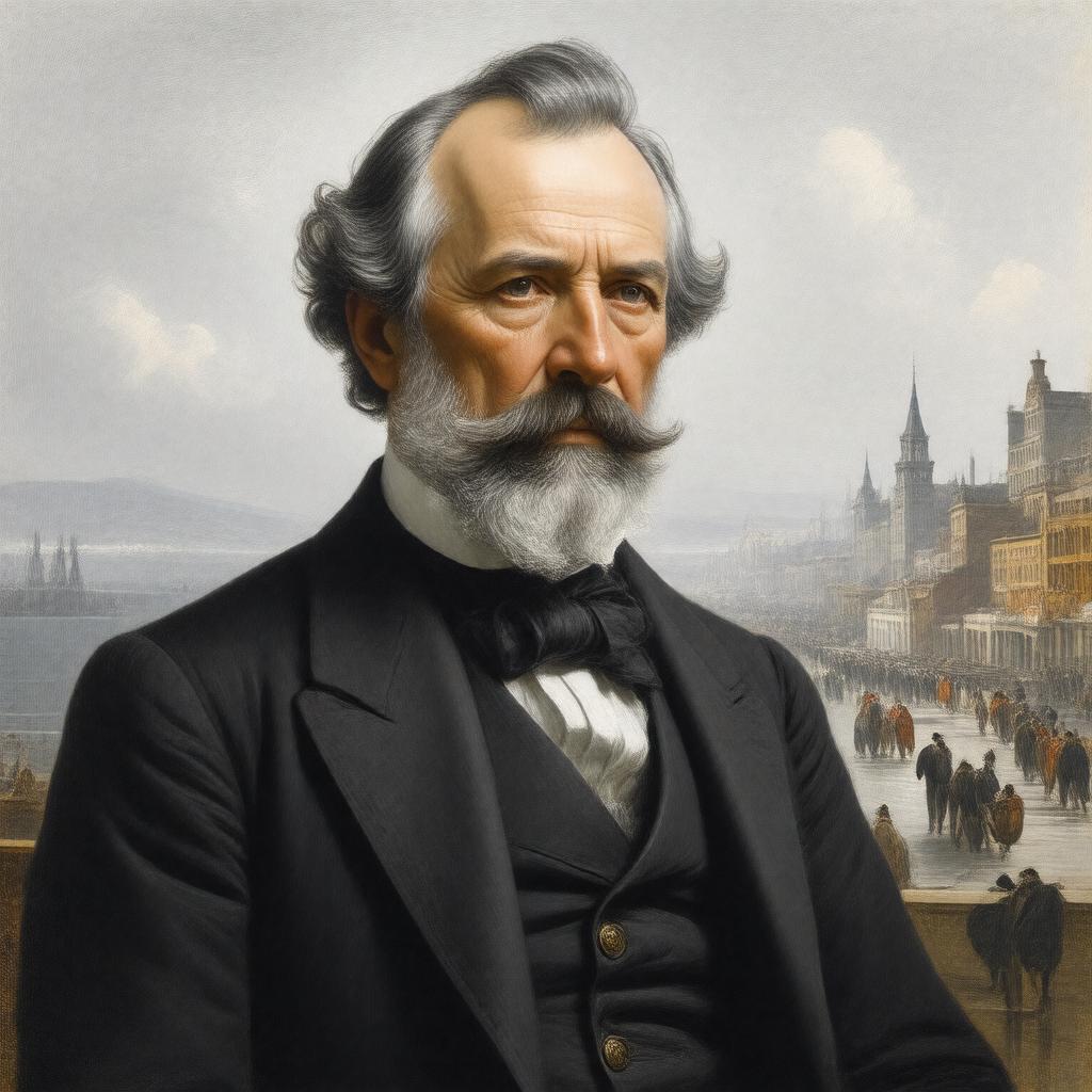 AI-created image of Edward Augustus Holyoke Hemenway