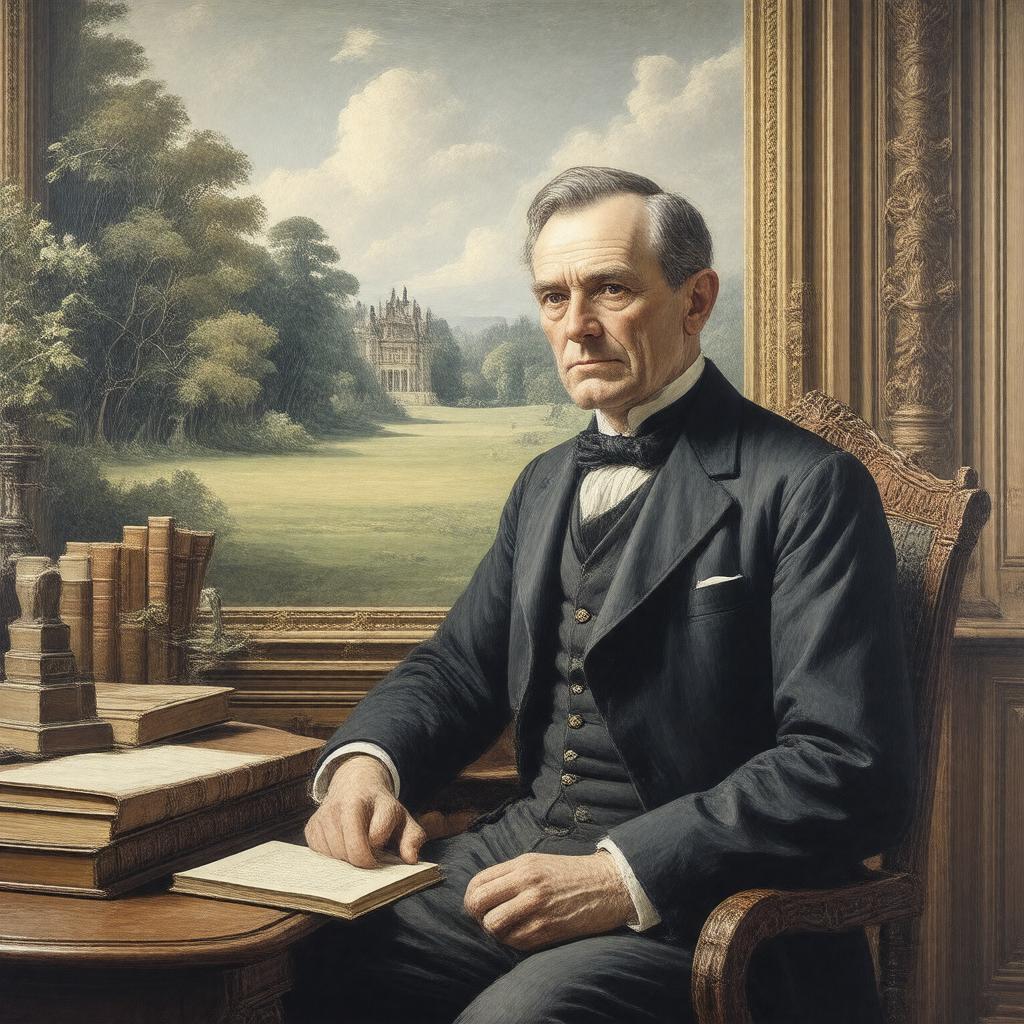 AI-created image of Edward Austen Knight