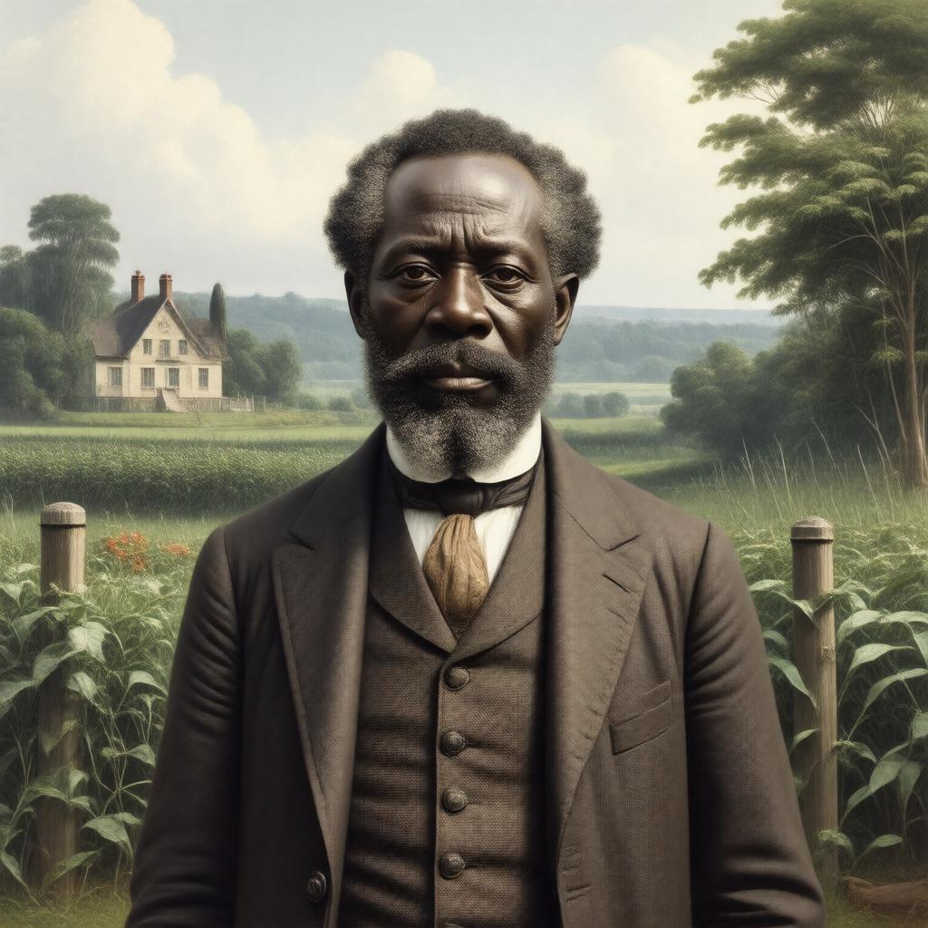 AI-created image of Edward Barrett Moulton-Barrett