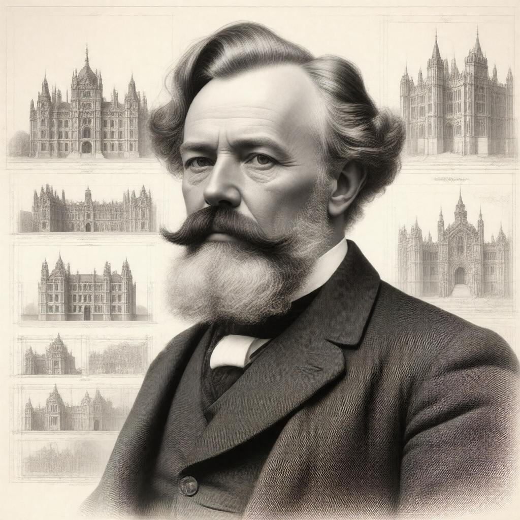 AI-created image of Edward Blore