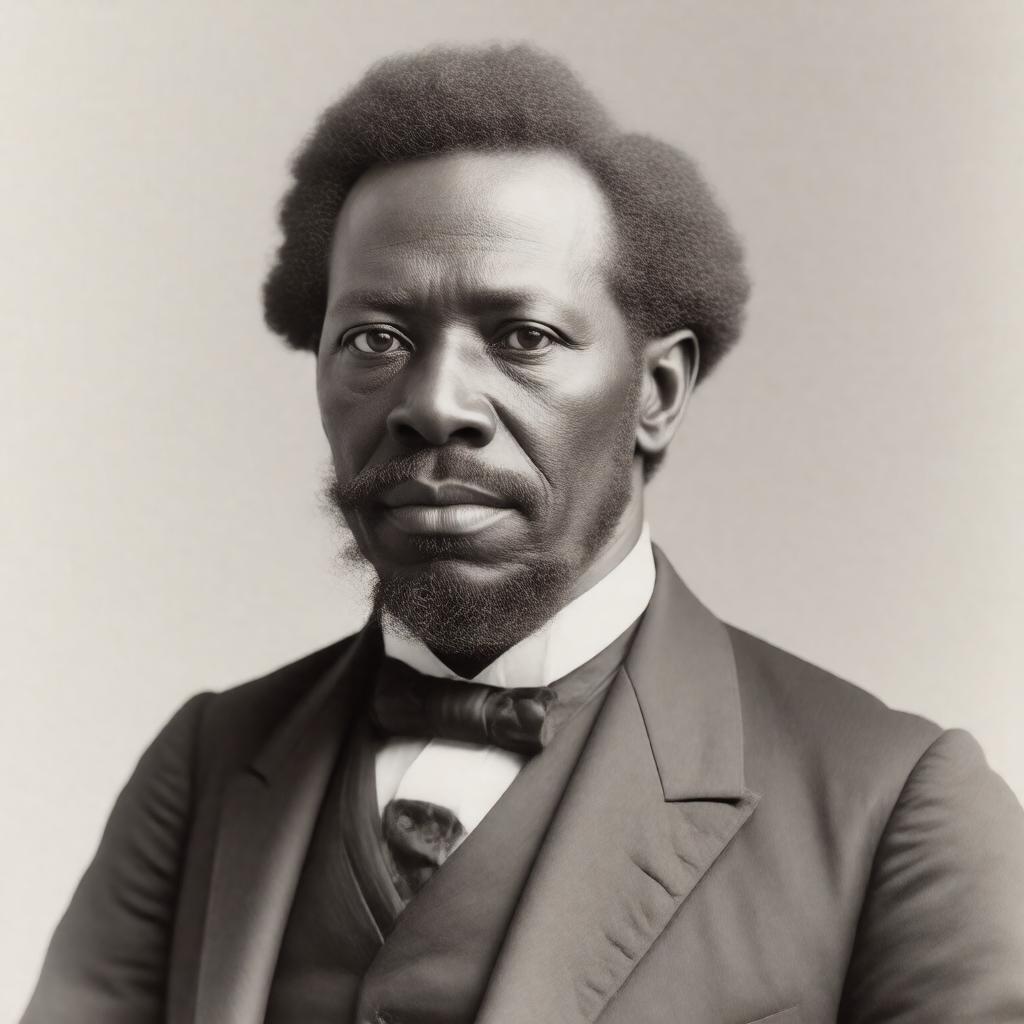 AI-created image of Edward Bouchet