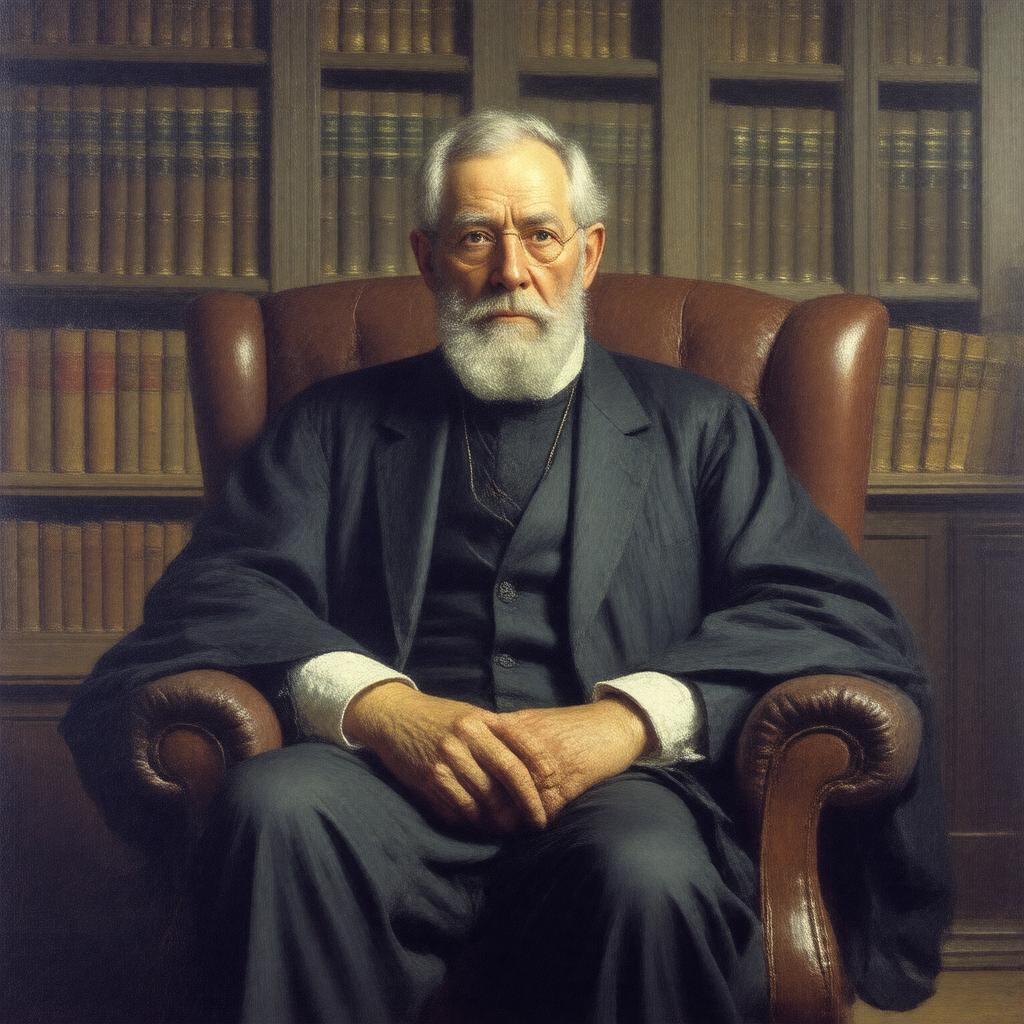 AI-created image of Edward Bouverie Pusey