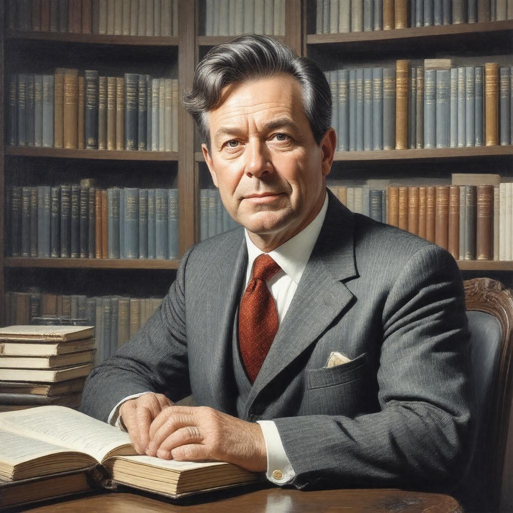 AI-created image of Edward Charles Titchmarsh