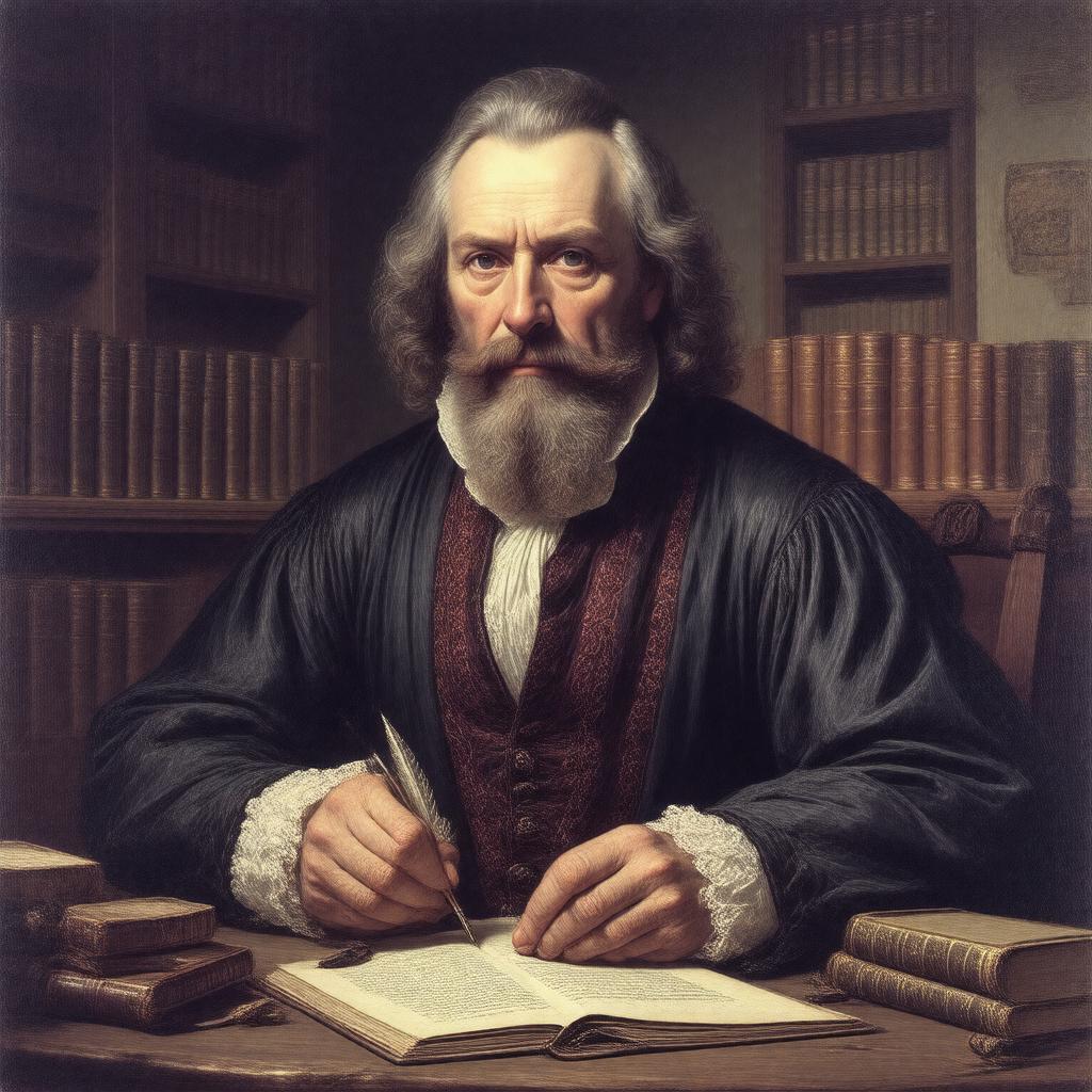 AI-created image of Edward Coke