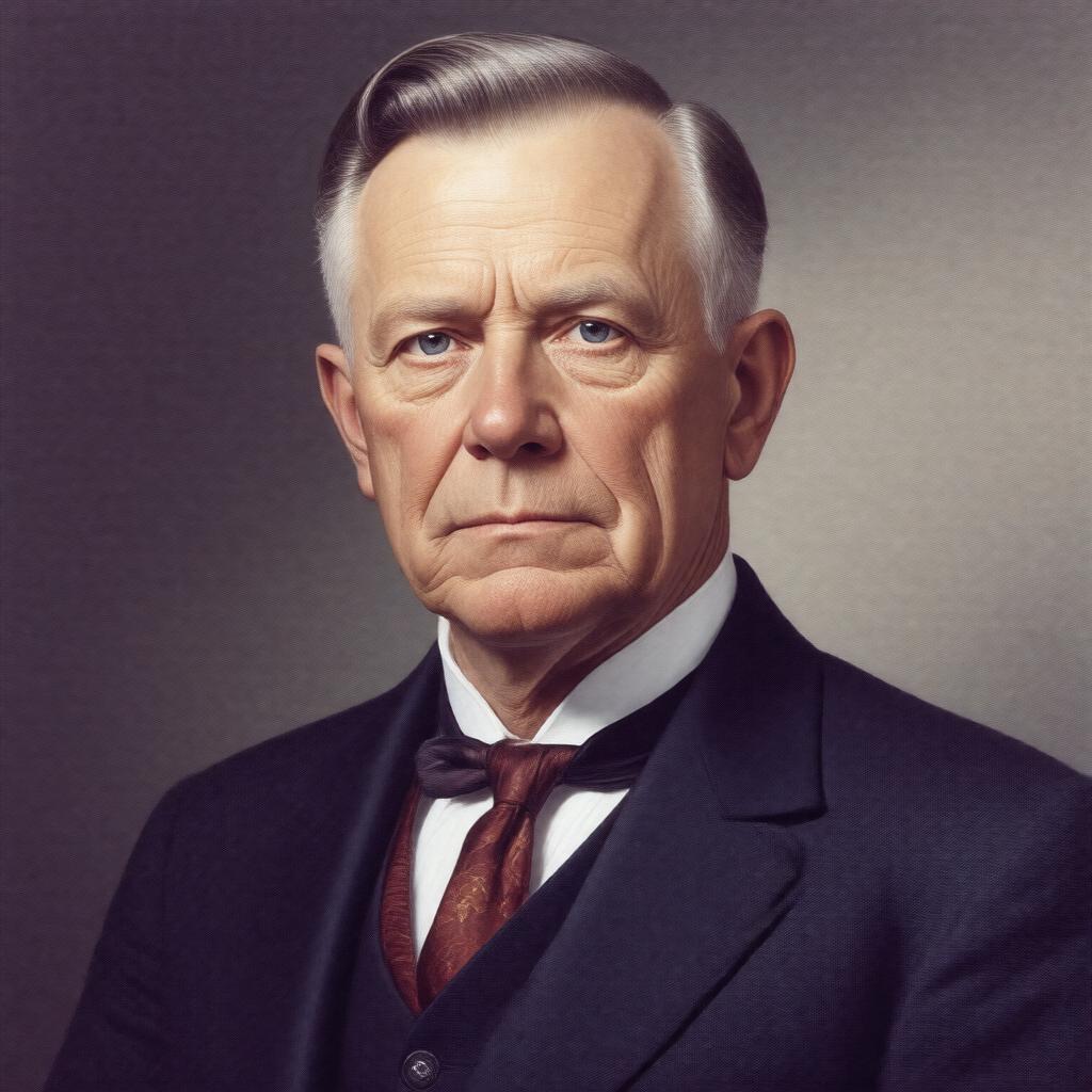 Click to view larger image AI-created image of Edward Dunne