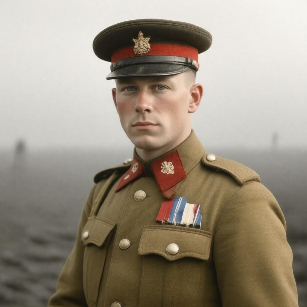 AI-created image of Edward Foster VC