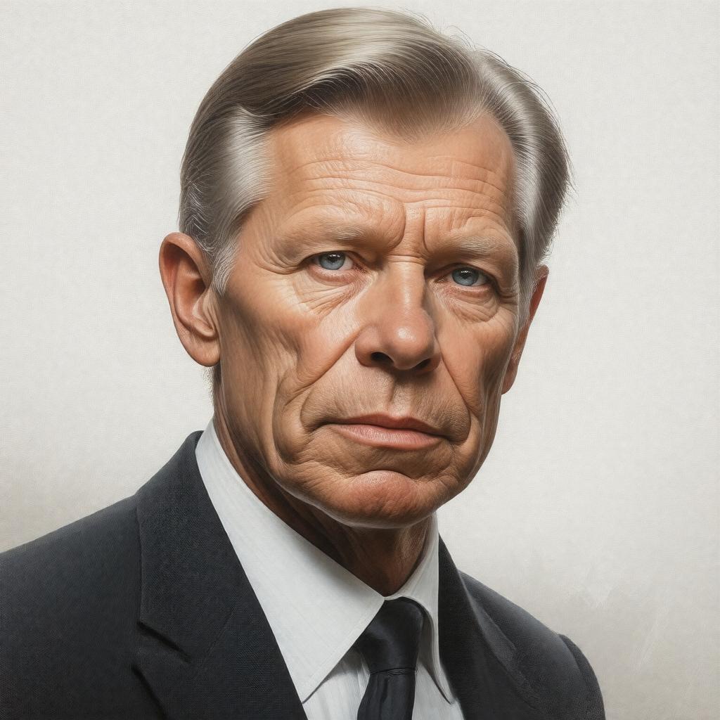 AI-created image of Edward Fox