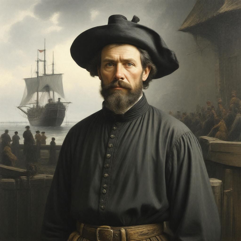AI-created image of Edward Fuller