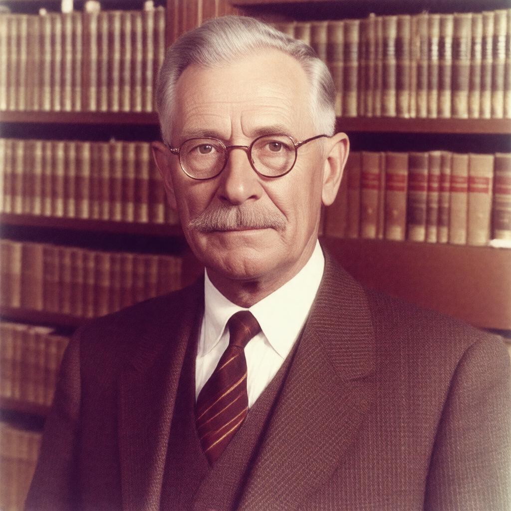 AI-created image of Edward G. Miner