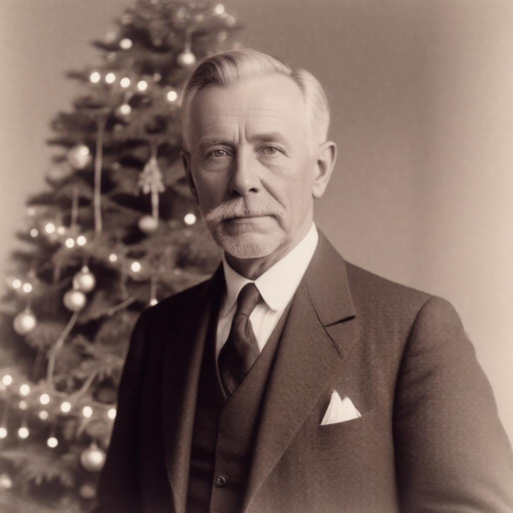 AI-created image of Edward H. Johnson