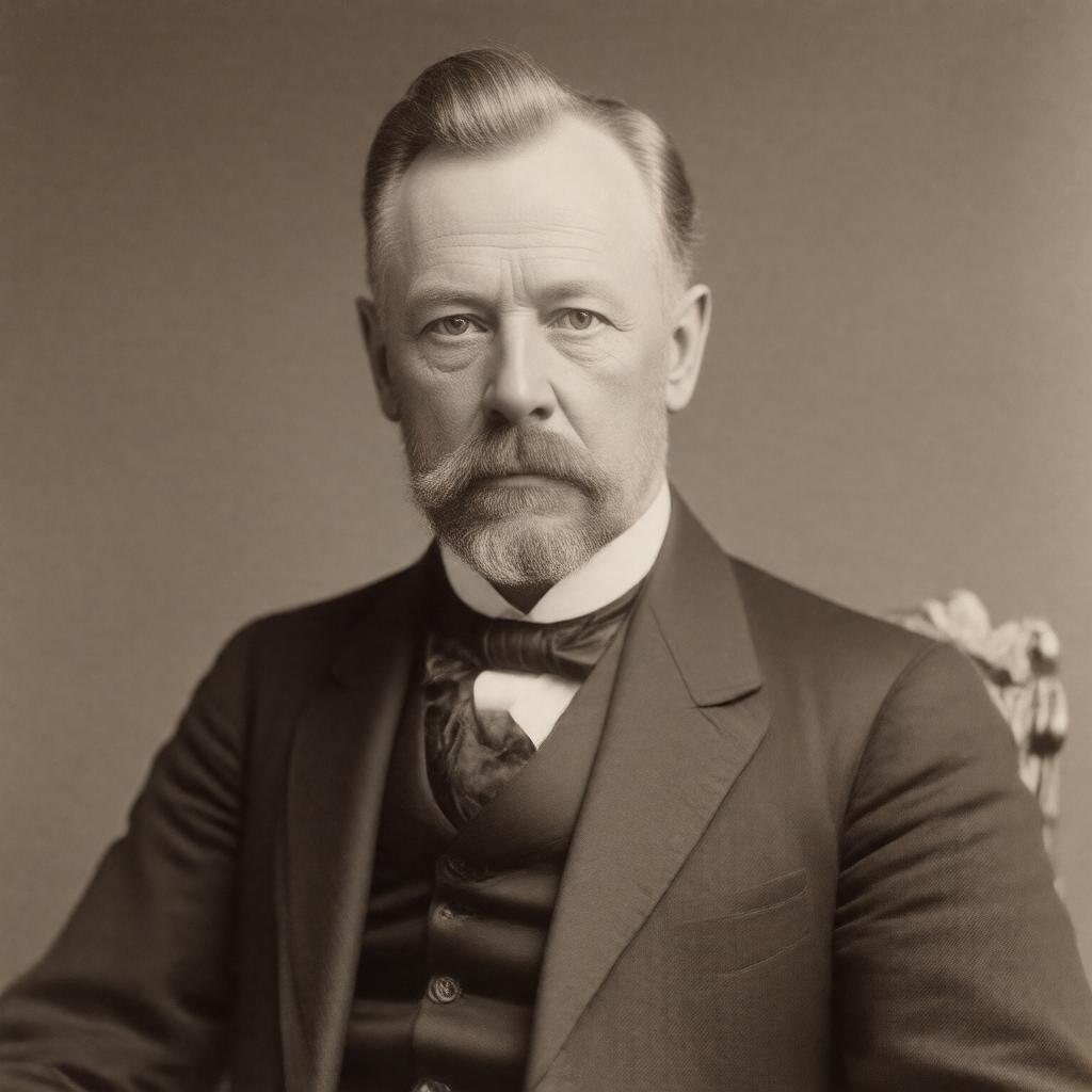 AI-created image of Edward Henry Carson